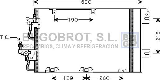 BUGOBROT 62-OL5367 - Kondenser, kondisioner furqanavto.az