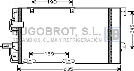 BUGOBROT 62-OL5326 - Kondenser, kondisioner furqanavto.az