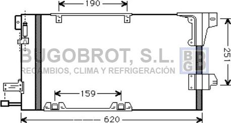 BUGOBROT 62-OL5251 - Kondenser, kondisioner furqanavto.az