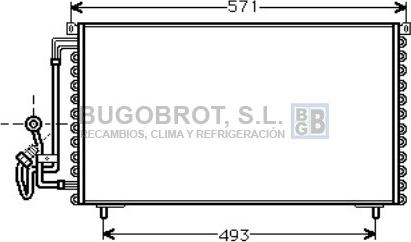 BUGOBROT 62-PE5155 - Kondenser, kondisioner furqanavto.az