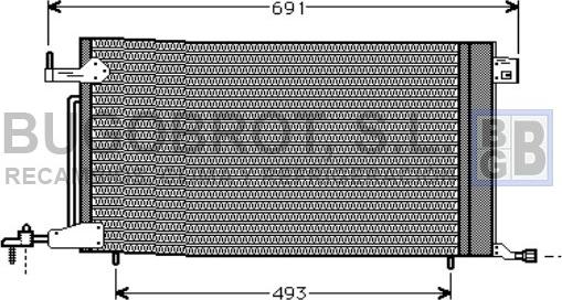 BUGOBROT 62-PE5186 - Kondenser, kondisioner furqanavto.az