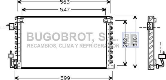 BUGOBROT 62-PE5180 - Kondenser, kondisioner furqanavto.az