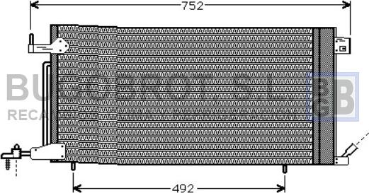 BUGOBROT 62-PE5187 - Kondenser, kondisioner furqanavto.az