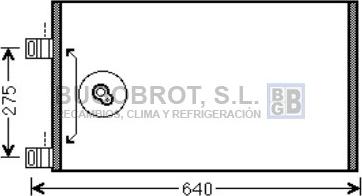 BUGOBROT 62-RT5444 - Kondenser, kondisioner furqanavto.az