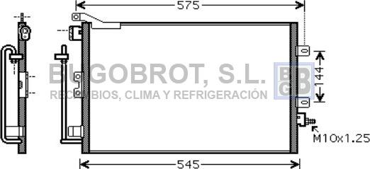 BUGOBROT 62-RT5417 - Kondenser, kondisioner furqanavto.az