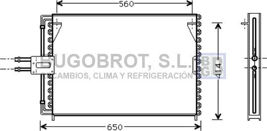 BUGOBROT 62-RT5189 - Kondenser, kondisioner furqanavto.az