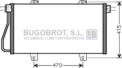 BUGOBROT 62-RT5352 - Kondenser, kondisioner furqanavto.az