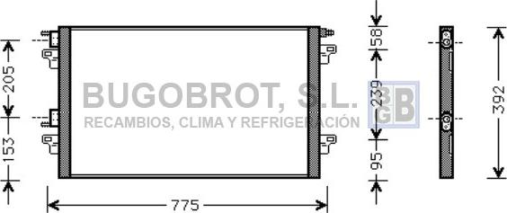 BUGOBROT 62-RT5366 - Kondenser, kondisioner furqanavto.az