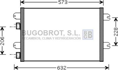 BUGOBROT 62-RT5317 - Kondenser, kondisioner furqanavto.az