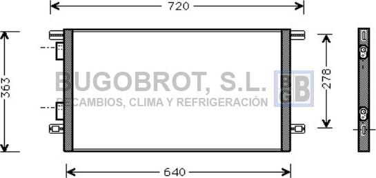 BUGOBROT 62-RT5253 - Kondenser, kondisioner furqanavto.az