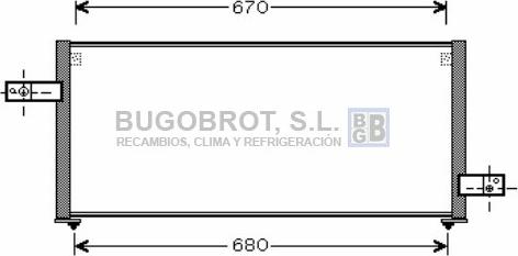 BUGOBROT 62-SU5061 - Kondenser, kondisioner furqanavto.az