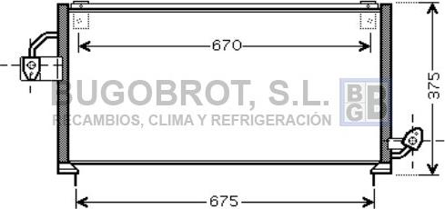 BUGOBROT 62-SU5063 - Kondenser, kondisioner furqanavto.az