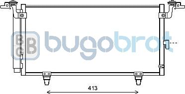 BUGOBROT 62-SU5084 - Kondenser, kondisioner furqanavto.az