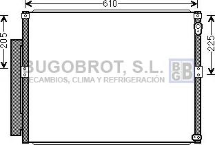 BUGOBROT 62-TO5634 - Kondenser, kondisioner furqanavto.az