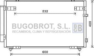 BUGOBROT 62-TO5621 - Kondenser, kondisioner furqanavto.az