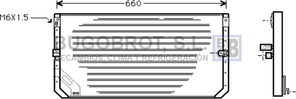 BUGOBROT 62-TO5031 - Kondenser, kondisioner furqanavto.az