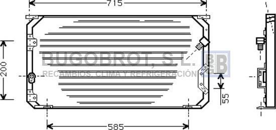 BUGOBROT 62-TO5190 - Kondenser, kondisioner furqanavto.az