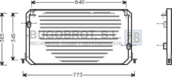 BUGOBROT 62-TO5192 - Kondenser, kondisioner furqanavto.az