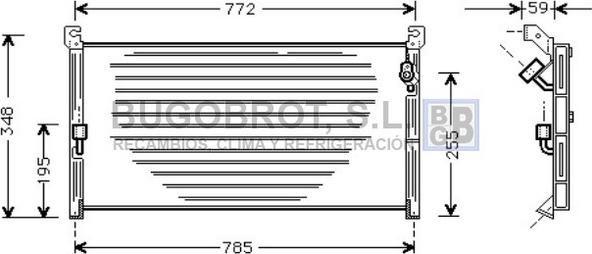 BUGOBROT 62-TO5130 - Kondenser, kondisioner furqanavto.az