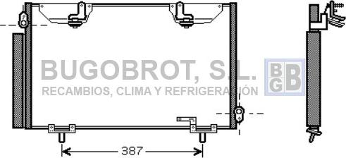 BUGOBROT 62-TO5328 - Kondenser, kondisioner furqanavto.az