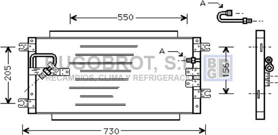 BUGOBROT 62-TO5252 - Kondenser, kondisioner furqanavto.az