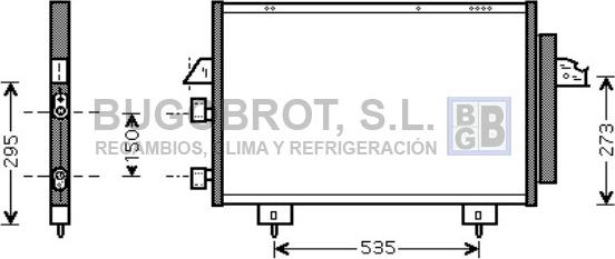 BUGOBROT 62-TO5281 - Kondenser, kondisioner furqanavto.az