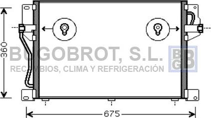 BUGOBROT 62-VO5077 - Kondenser, kondisioner furqanavto.az