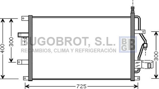 BUGOBROT 62-VO5107 - Kondenser, kondisioner furqanavto.az