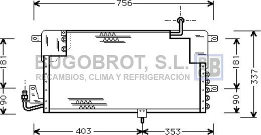 BUGOBROT 62-VW5141 - Kondenser, kondisioner furqanavto.az