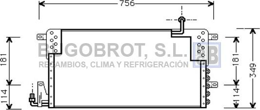 BUGOBROT 62-VW5161 - Kondenser, kondisioner furqanavto.az