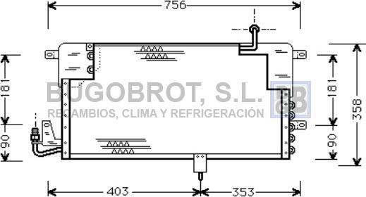 BUGOBROT 62-VW5125 - Kondenser, kondisioner furqanavto.az