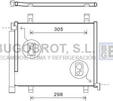 BUGOBROT 62-VW5327 - Kondenser, kondisioner furqanavto.az