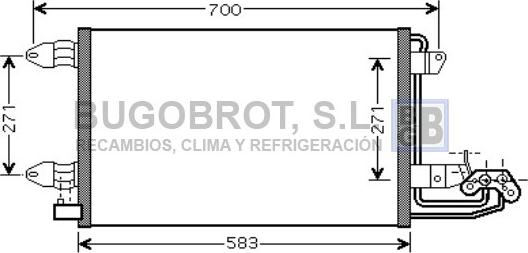 BUGOBROT 62-VW5209 - Kondenser, kondisioner furqanavto.az