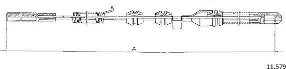 Cabor 11.579 - Kabel, dayanacaq əyləci furqanavto.az