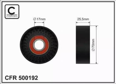 Magneti Marelli MPQ1448 - Yönləndirmə / Bələdçi Kasnağı, v-yivli kəmər furqanavto.az