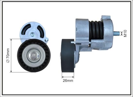 Caffaro 128400SP - Kəmər Dartıcı, v-yivli kəmər furqanavto.az