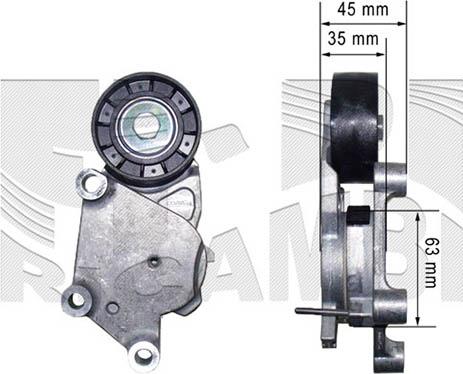 Caliber 47967 - Kəmər Dartıcı, v-yivli kəmər furqanavto.az