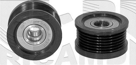 Caliber 57263 - Kasnak, alternator, sərbəst dönərli mufta www.furqanavto.az