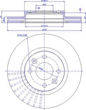 CAR 142.549 - Əyləc Diski furqanavto.az