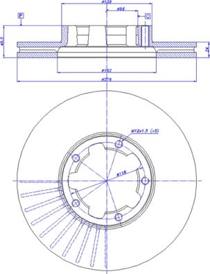 CAR 142.041 - Əyləc Diski furqanavto.az