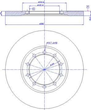 CAR 142.1428 - Əyləc Diski furqanavto.az