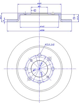 CAR 142.1566 - Əyləc Diski furqanavto.az