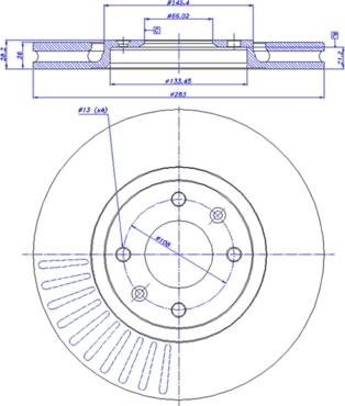 CAR 142.151 - Əyləc Diski furqanavto.az