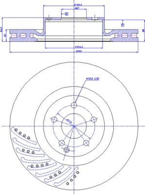 CAR V595 - Əyləc Diski furqanavto.az