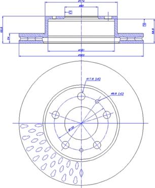 Brembo 1.1526.2.4 - Əyləc Diski furqanavto.az