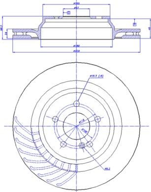 Magneti Marelli 600000090540 - Əyləc Diski furqanavto.az