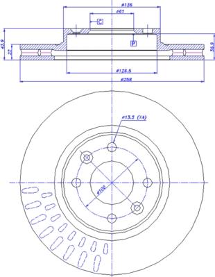 CAR 142.1780 - Əyləc Diski furqanavto.az