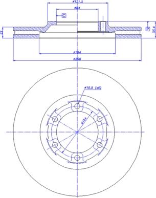 CAR 142.845 - Əyləc Diski furqanavto.az