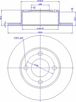 Brembo 48741 - Əyləc Diski furqanavto.az