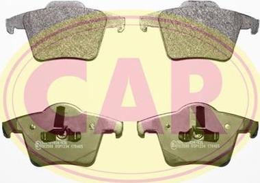 CAR PNT4321 - Əyləc altlığı dəsti, əyləc diski furqanavto.az